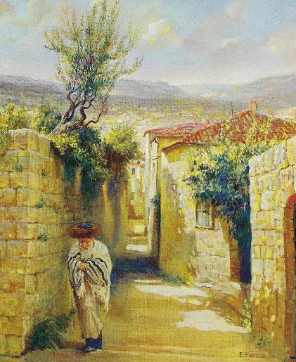 SHABBOS MORNING IN TZFAS